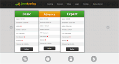 Desktop Screenshot of jawahosting.com